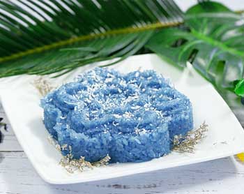 Cách nấu xôi hoa đậu biếc đơn giản thơm ngon tại nhà